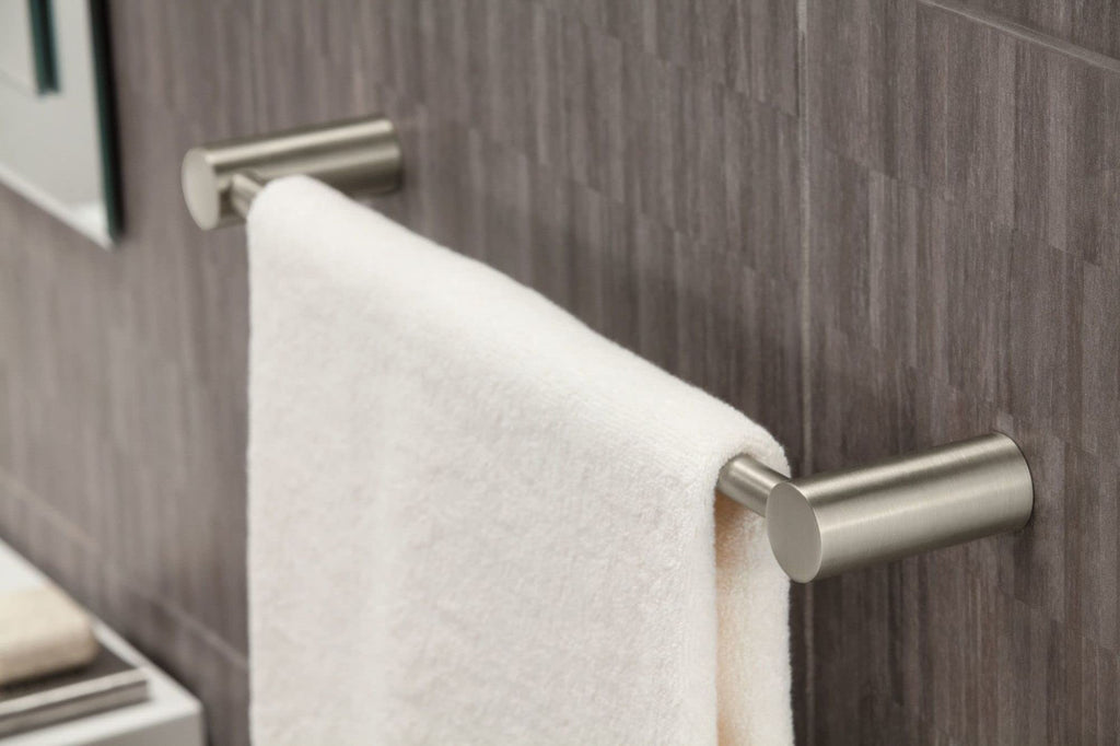 Moen Align Brushed Gold 18-Inch Modern Single -Towel Bar, YB0418BG