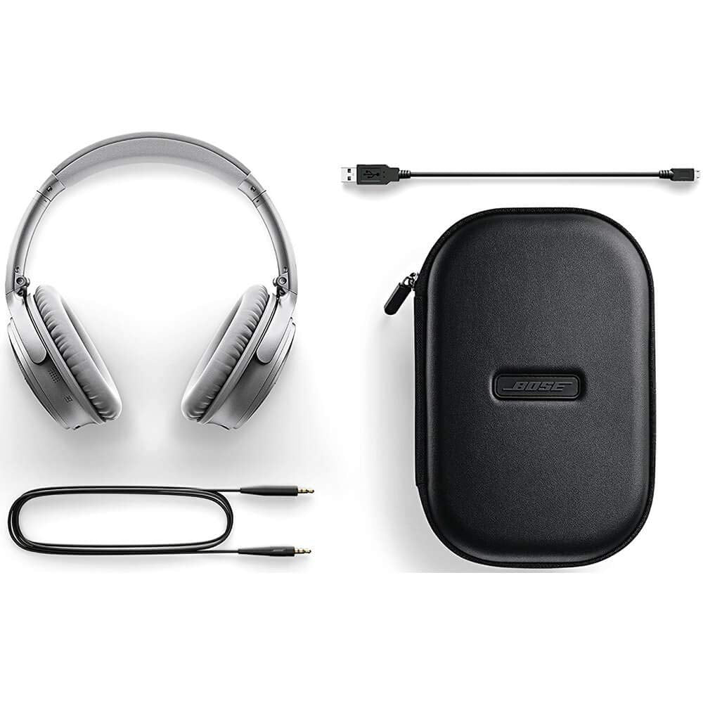 Bose QuietComfort 35 II Wireless Bluetooth Headphones, Noise-Cancelling, with Alexa Voice Control - Black