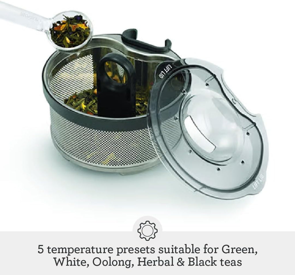 Breville BTM800XL Tea Maker Infuser and Kettle, Brushed Stainless Steel
