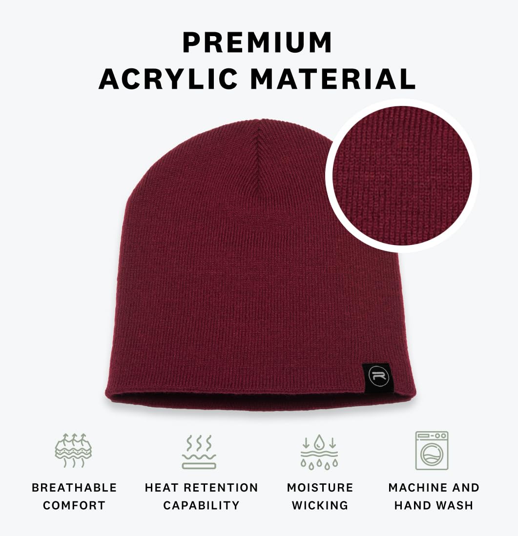 Original Beanie Cap - Soft Knit Beanie Hat - Warm and Durable