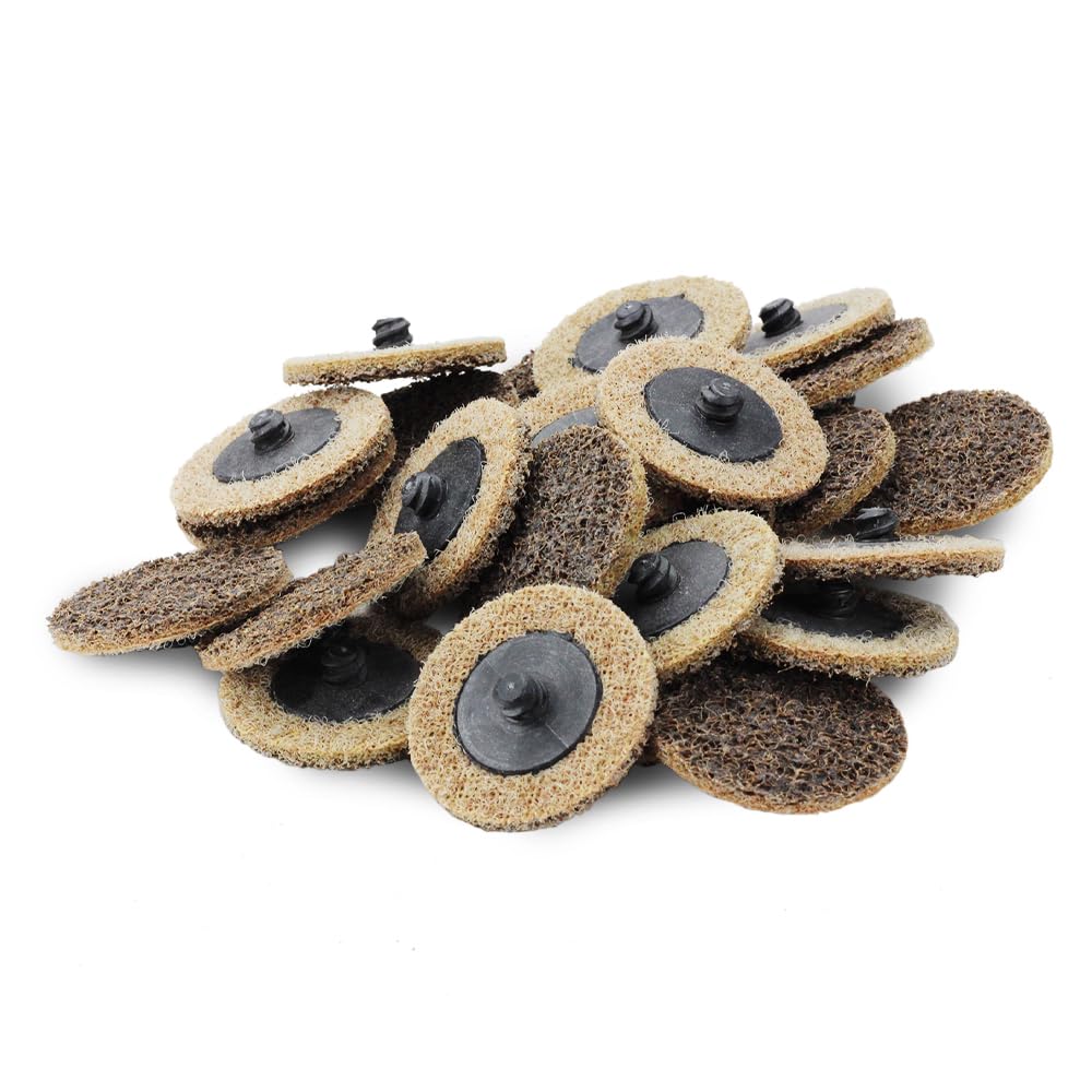 BHA Surface Conditioning Quick Change Discs, 2" Blue (Fine) Prep Pad - 25 Pack