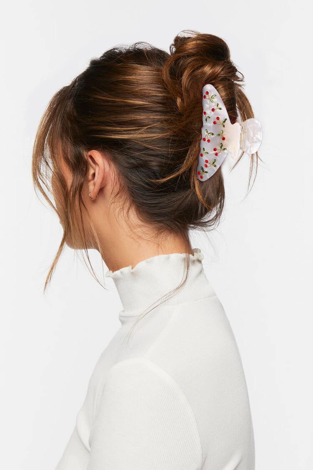 LILIE&WHITE Tortoise Claw Clips For Women - Strong Thick Hair Styling Accessories With Claws For Styling 1PC