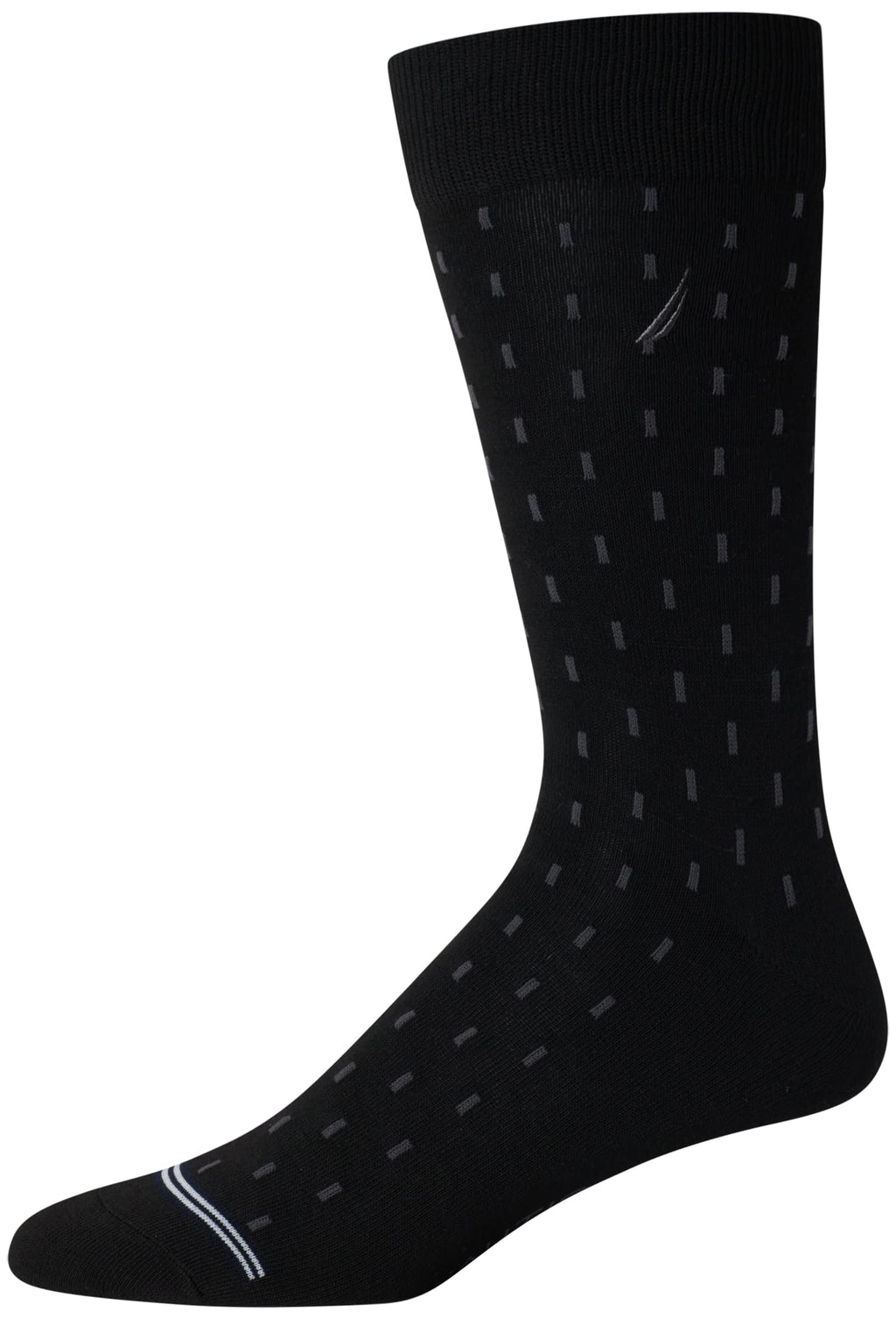 Nautica Mens Dress Socks - 5 Pack Breathable Comfort Stretch Crew-Length Work Socks for Men for Business Formal Wear (6-12.5)