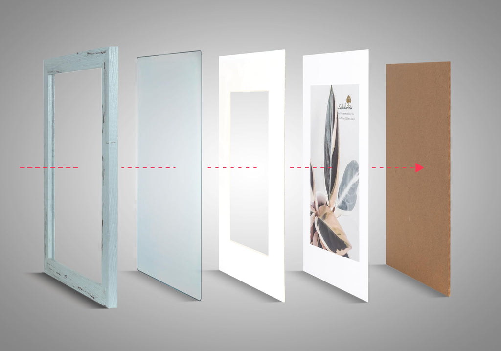 5x7 Picture Frame Gold, Display 5x7 without Mat or 4x6 with Mat, Wall Gallery Photo Frames