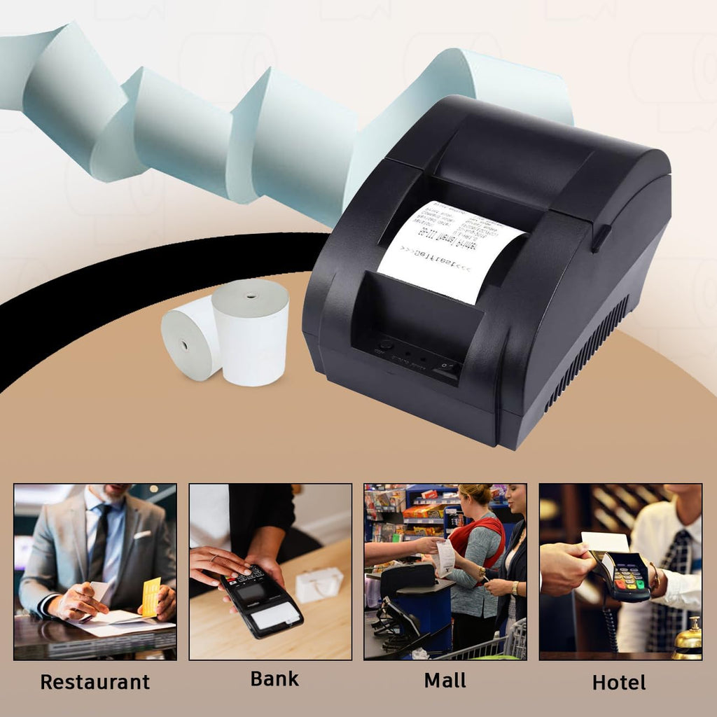 BAM POS 3 1/8" x 190' Thermal Receipt Paper Rolls For Most POS Systems and Receipt Printers, Compatible With Clover Station, Square Station, Toast Station, TM-T88, TSP Series (30 Rolls)