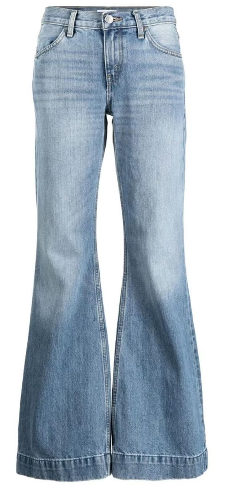 Bell Bottom Jeans for Women Ripped High Waisted Classic Flared Denim Pants