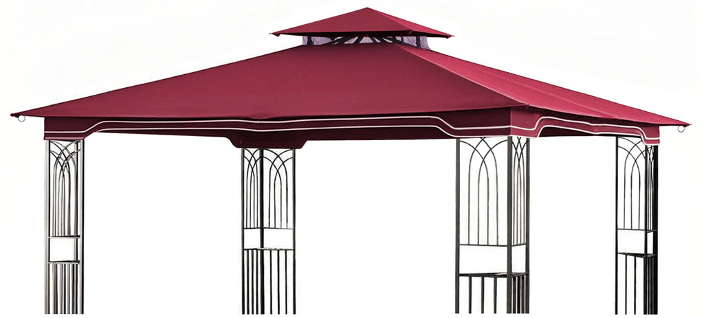 SCOCANOPY Replacement Gazebo Canopy Compatible with 10 x 12 Regency II Patio Gazebo Model L-GZ798PST,A101004104,A101004105,(Forest Green)