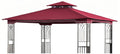 SCOCANOPY Replacement Gazebo Canopy Compatible with 10 x 12 Regency II Patio Gazebo Model L-GZ798PST,A101004104,A101004105,(Forest Green)