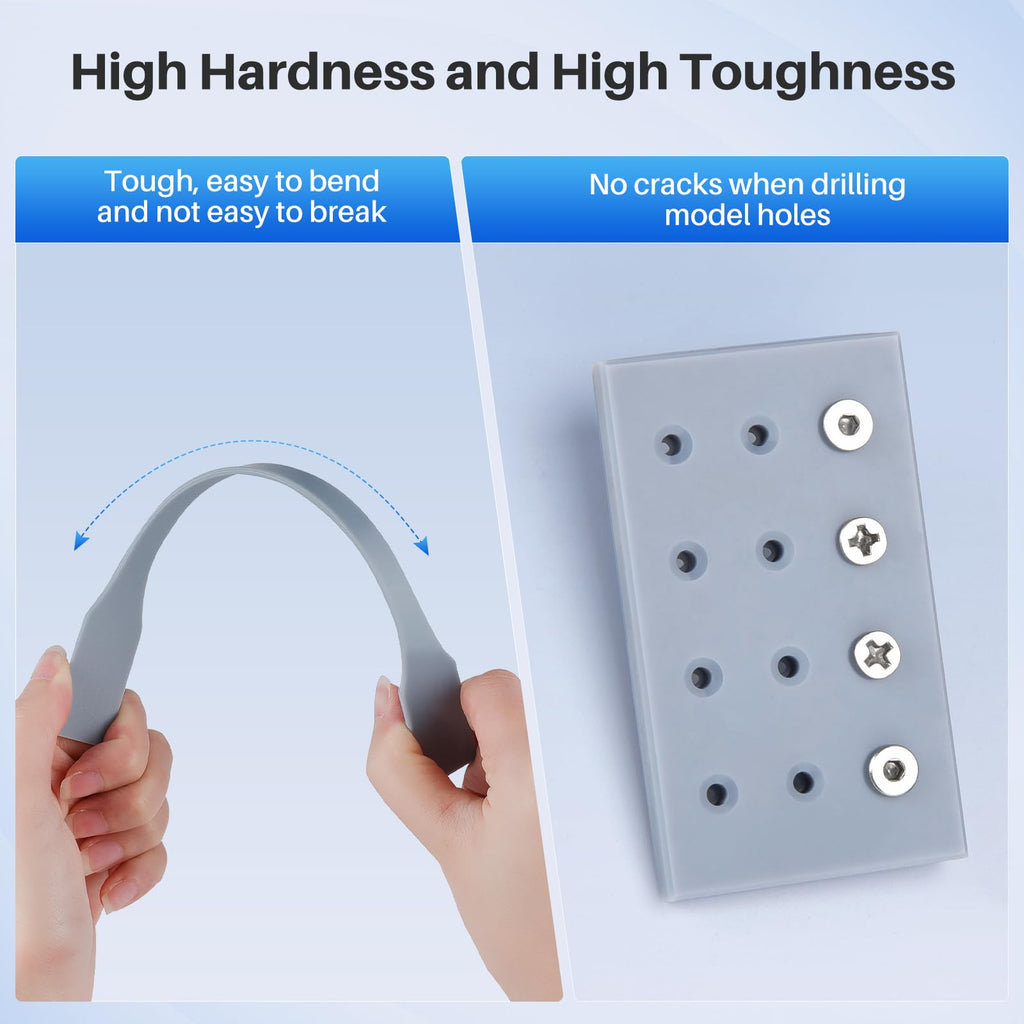 ELEGOO ABS-Like Resin 3.0 Pro, Higher Scratch-Resistance 3D Printing Photopolymer Resin, 405nm UV Resin for MSLA/DLP/LCD Printers Fast Curing High Precision Non-Brittle, Beige 1000g