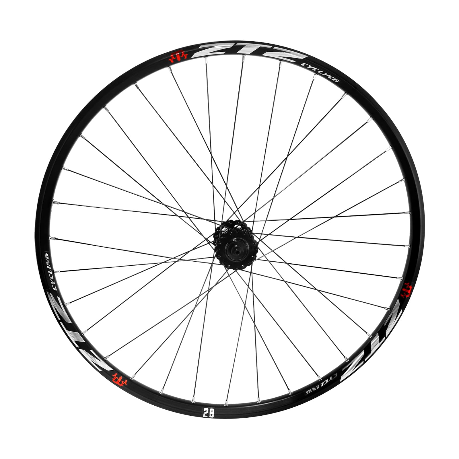 26"/27.5"/29" Mountain Bike Wheelset，Ultralight Aluminum Alloy Rim 32H High Strength Bike Wheels， Quick Release Disc Brake MTB Wheel Set， Compatible 7-12 Speed Cassette