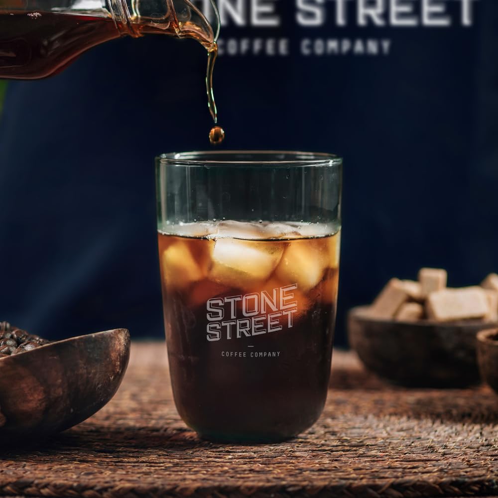 Stone Street Cold Brew Coffee, Low Acid, 100% Arabica, Gourmet Coffee - Breakfast Blend, Medium Roast, Coarse Ground, 2 LB