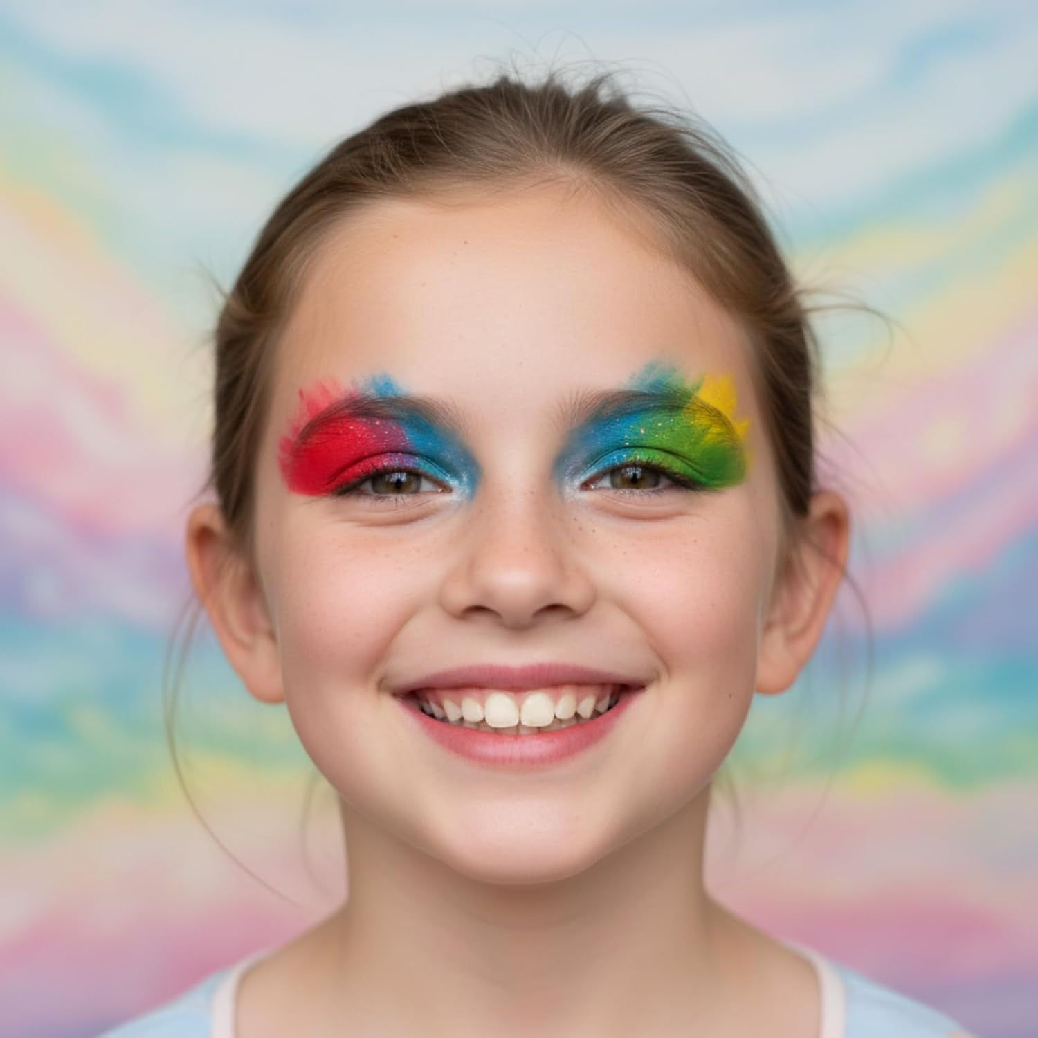 Barbie 35 Well Shadow Palette, Shimmery and Opaque Colors, Pigmented Blendable, 8 Application Brushes Ages 8+, by Townley Girl