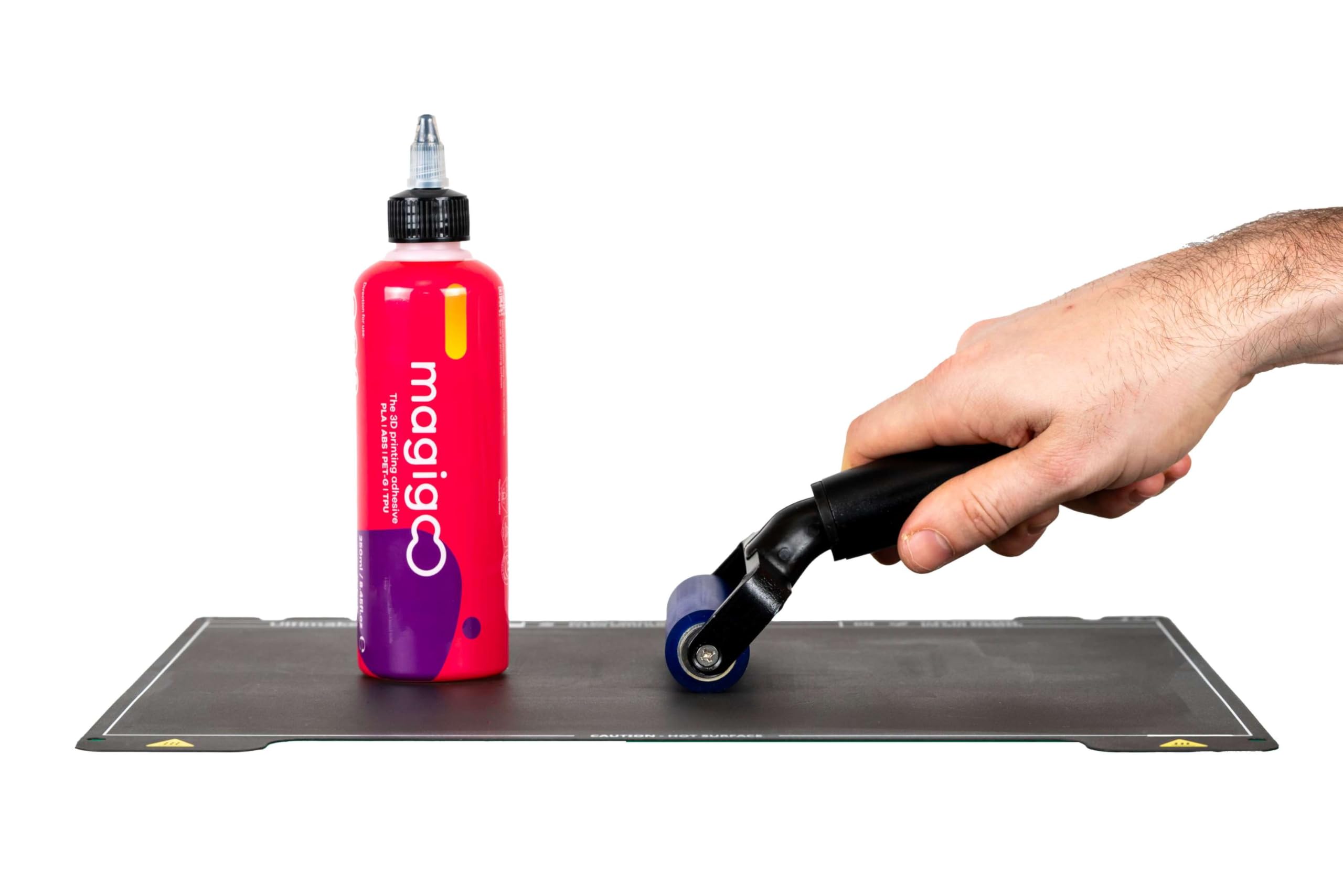 Magigoo - MO2016 All-in-One 3D Printer Adhesive Glue - ABS, PLA, PETG, HIPS, and TPU Flex Filament on Glass, PEI, Buildtak, Kapton - 3D Printing Accessories, Supplies, and Materials (50mL)