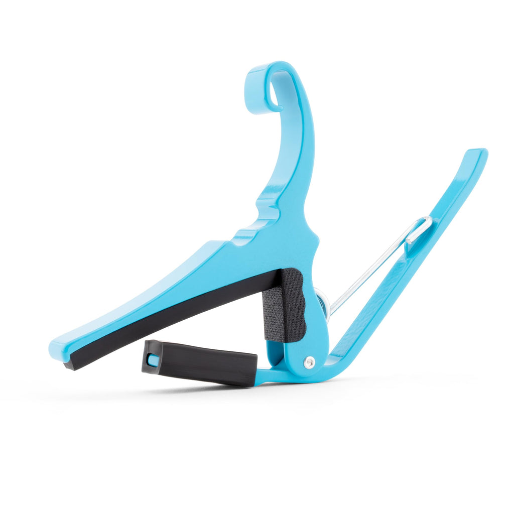 Kyser Musical Products Quick-Change Guitar Capo, KG6ABA, Abalone - For 6-String Acoustic Guitars, Made in USA, Quality, Strong, Lightweight, Quick & Easy Key Changes, Innovative, Perfect Fit