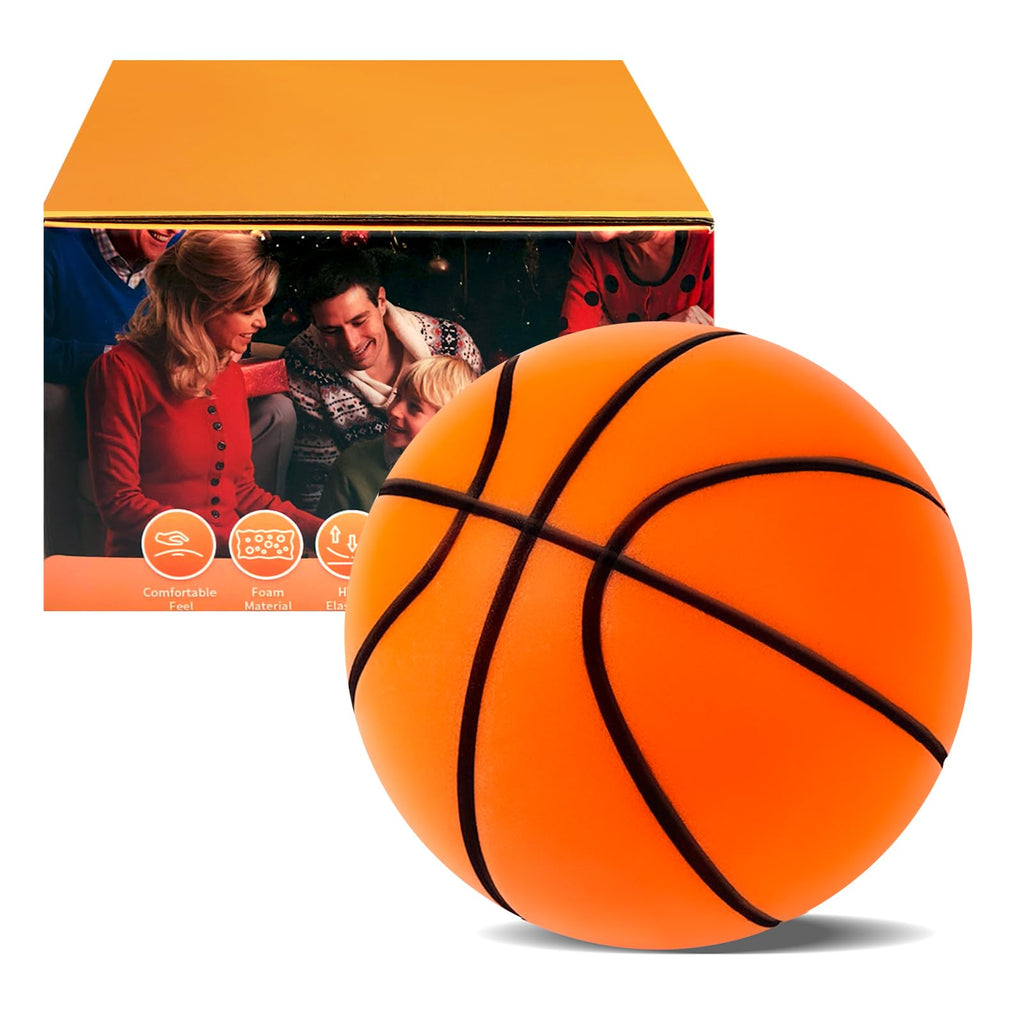 Silent Basketball, 2026 New Silent Basketball, Silent Basketballs Dribbling Indoor, No Noise Basketballs for Various Indoor Activities