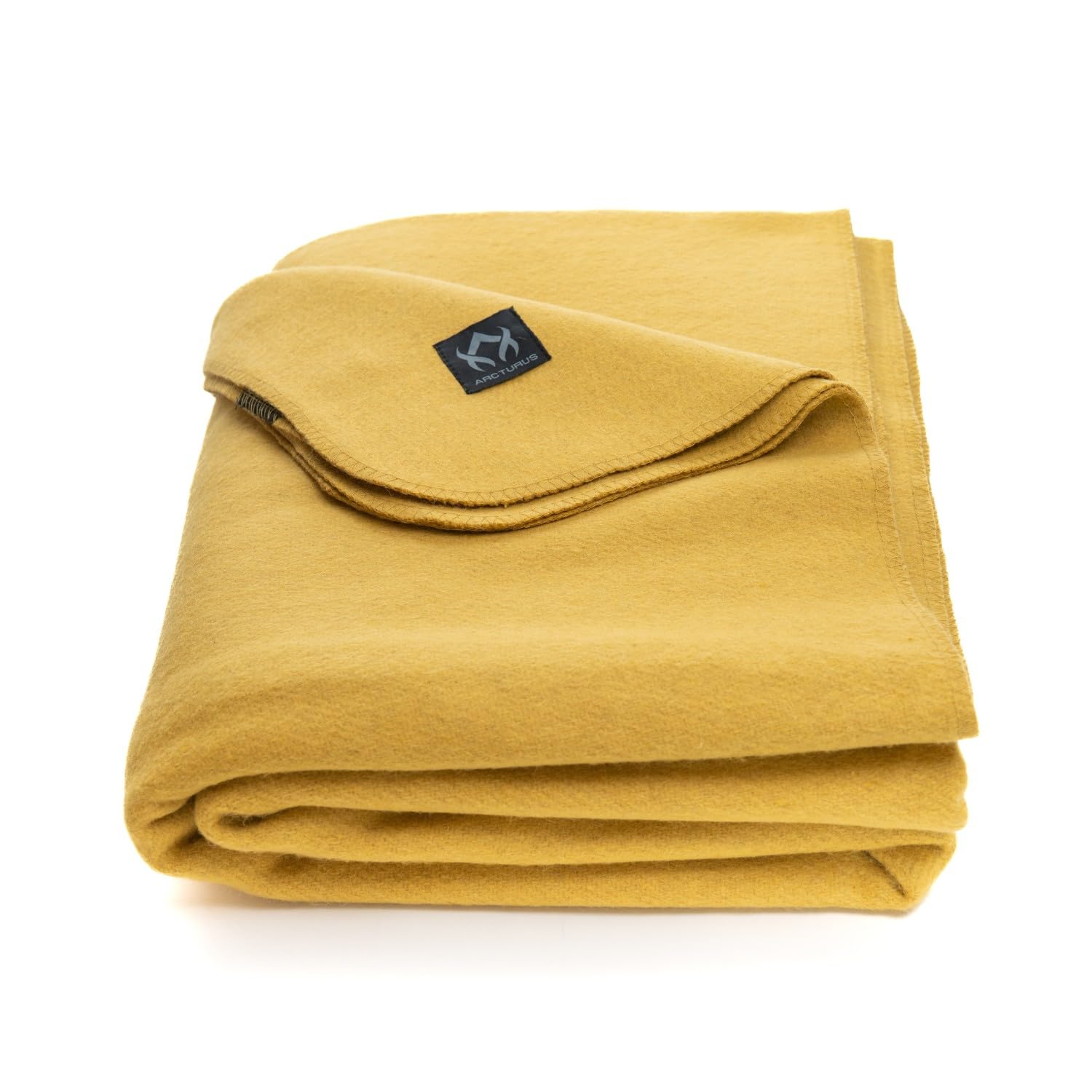Arcturus Military Wool Blanket - Warm, Thick, Washable - Great for Outdoors, Camping, Stadium Blanket, Picnics, Travel - Car & Bushcraft Survival Kits