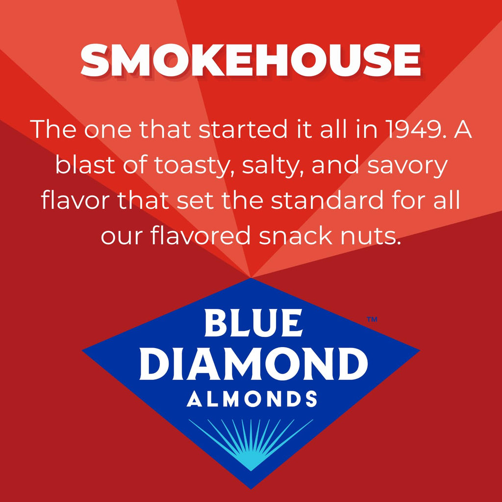 Blue Diamond Almonds Sriracha Flavored Snack Nuts, 6 Oz Resealable Can (Pack of 1)