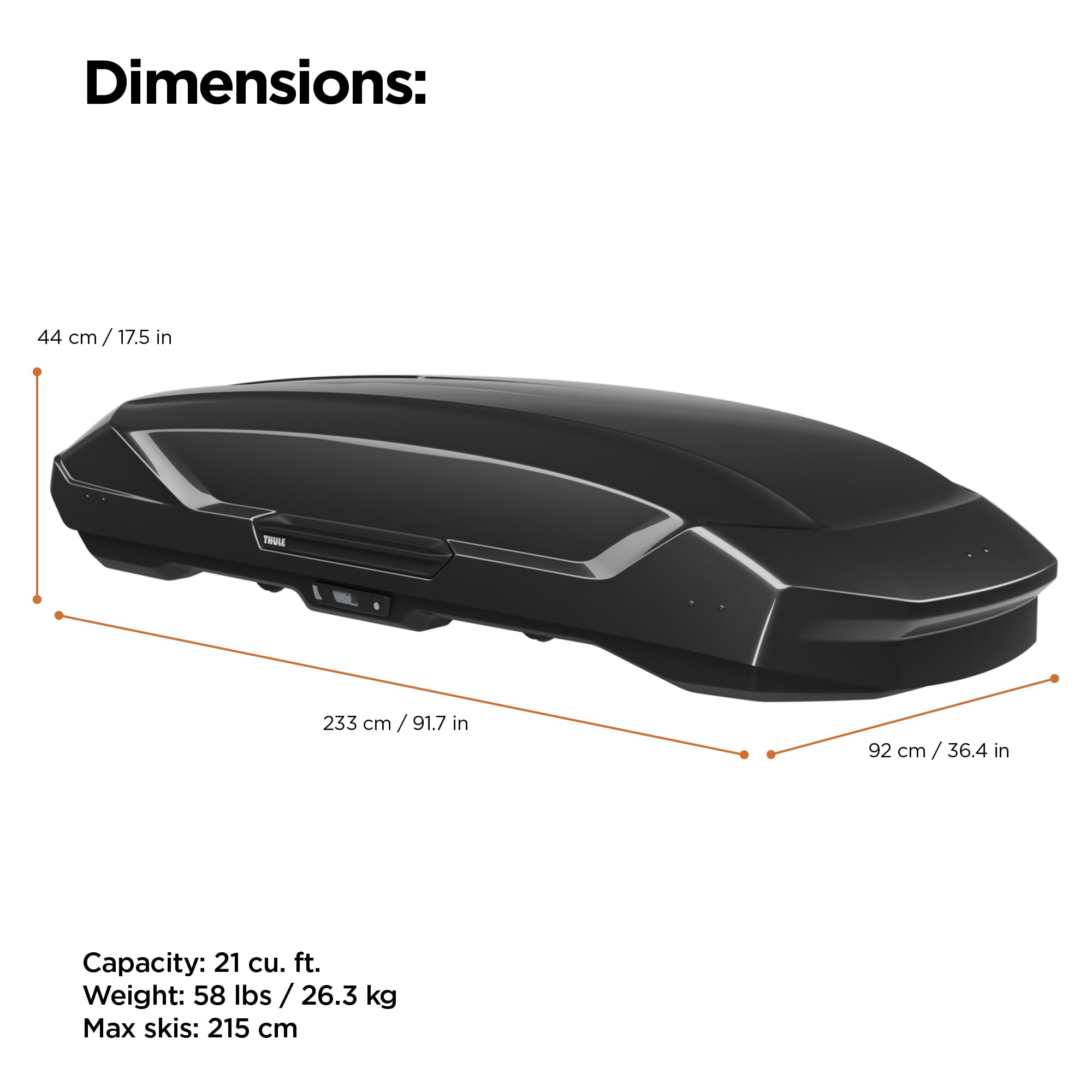 Thule Motion 3 Rooftop Box