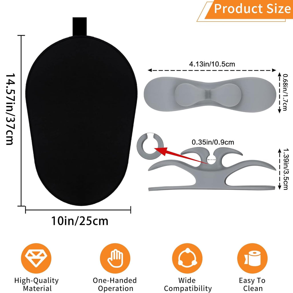 Sliding Mat for Kitchenaid Mixer, Mixer Mover Slider Mat Pad Compatible with Kitchenaid 4.5-5 Qt Tilt-Head Stand Mixer, Kitchen Appliance Slider Mat, Kitchen Aid Mixer Accessories