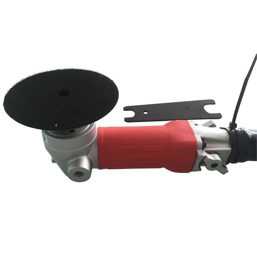 Air Wet Polisher/ Sander 4-Inch Versatile Wet Stone Grinder 4500 Rpm Pneumatic with Front Side Exhaust Great for Polishing Stone and Concrete