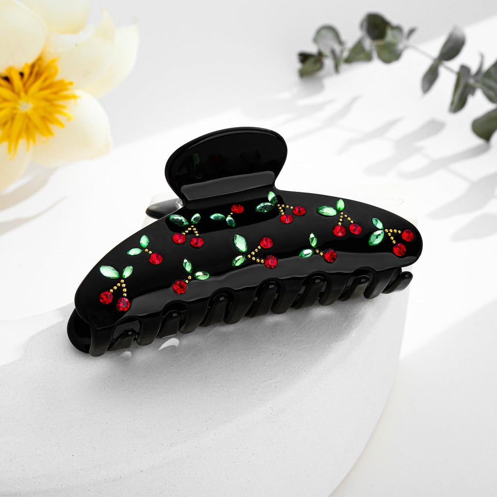 LILIE&WHITE Tortoise Claw Clips For Women - Strong Thick Hair Styling Accessories With Claws For Styling 1PC