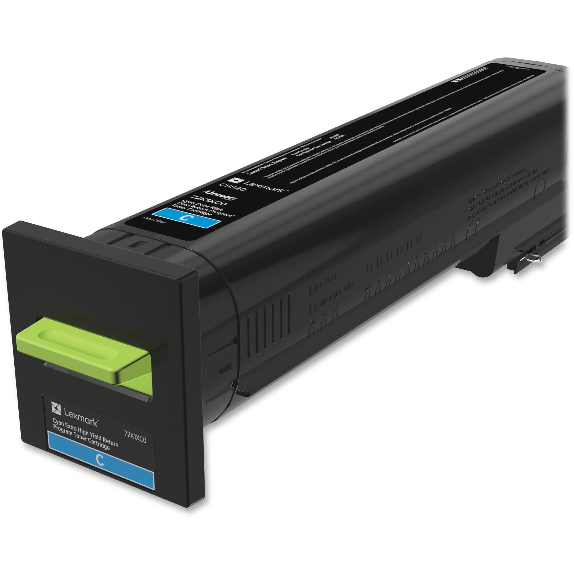 Lexmark 72K1XK0 CS820, CX820, CX825, CX860 Black Extra High Yield Return Program Cartridge Toner