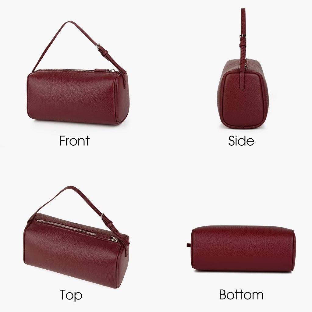 DONNAIN Premium Full-Grained Leather Crossbody Purses for Women, Hobo Bags for Women Crossbody with Adjustable Strap