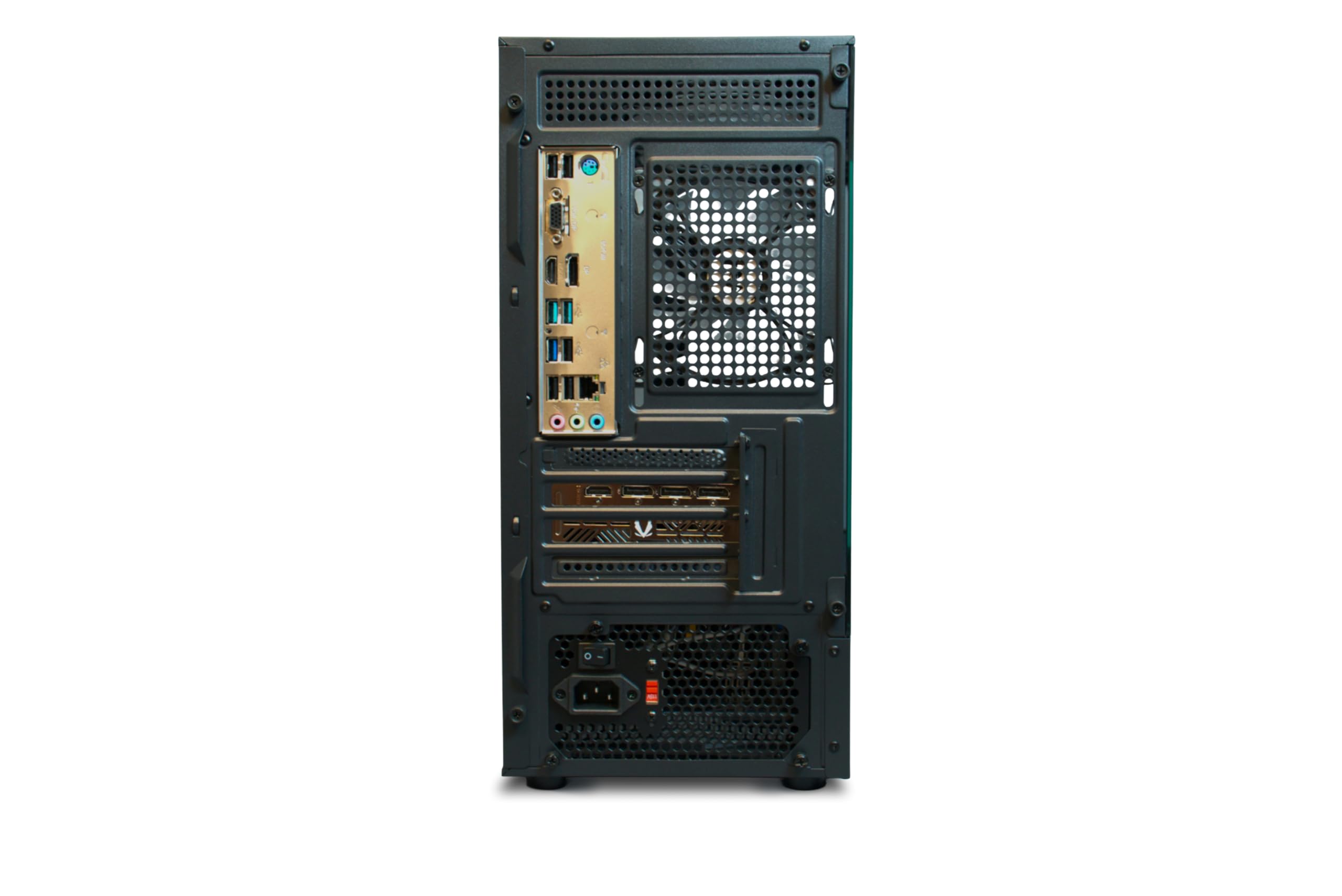 ViprTech Reaper 1.0 Gaming PC - AMD Ryzen 7 8700F (5.0Ghz Turbo), GeForce RTX 5060 Ti 8GB, 16GB DDR5, 1TB SSD, VR-Ready, WiFi BT USB-C, Win 11, Gaming Desktop Computer Prebuilt, Black