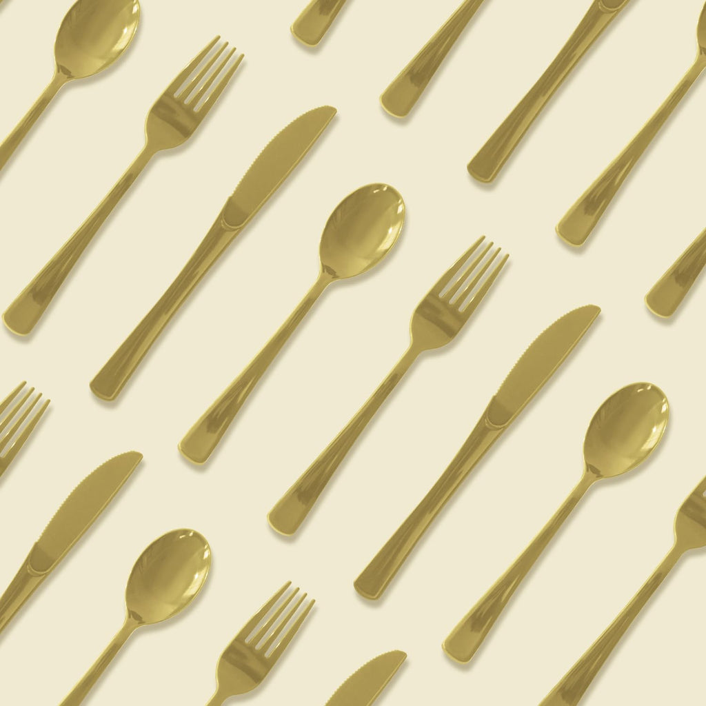 150 Pack Plastic Silverware,Disposable Cutlery Set Heavy Duty Utensil Sets 50 Forks 50 Knives 50 Spoons for Brithday, Wedding,Home School Party Picnics Restaurant Outdoor Events (Black)