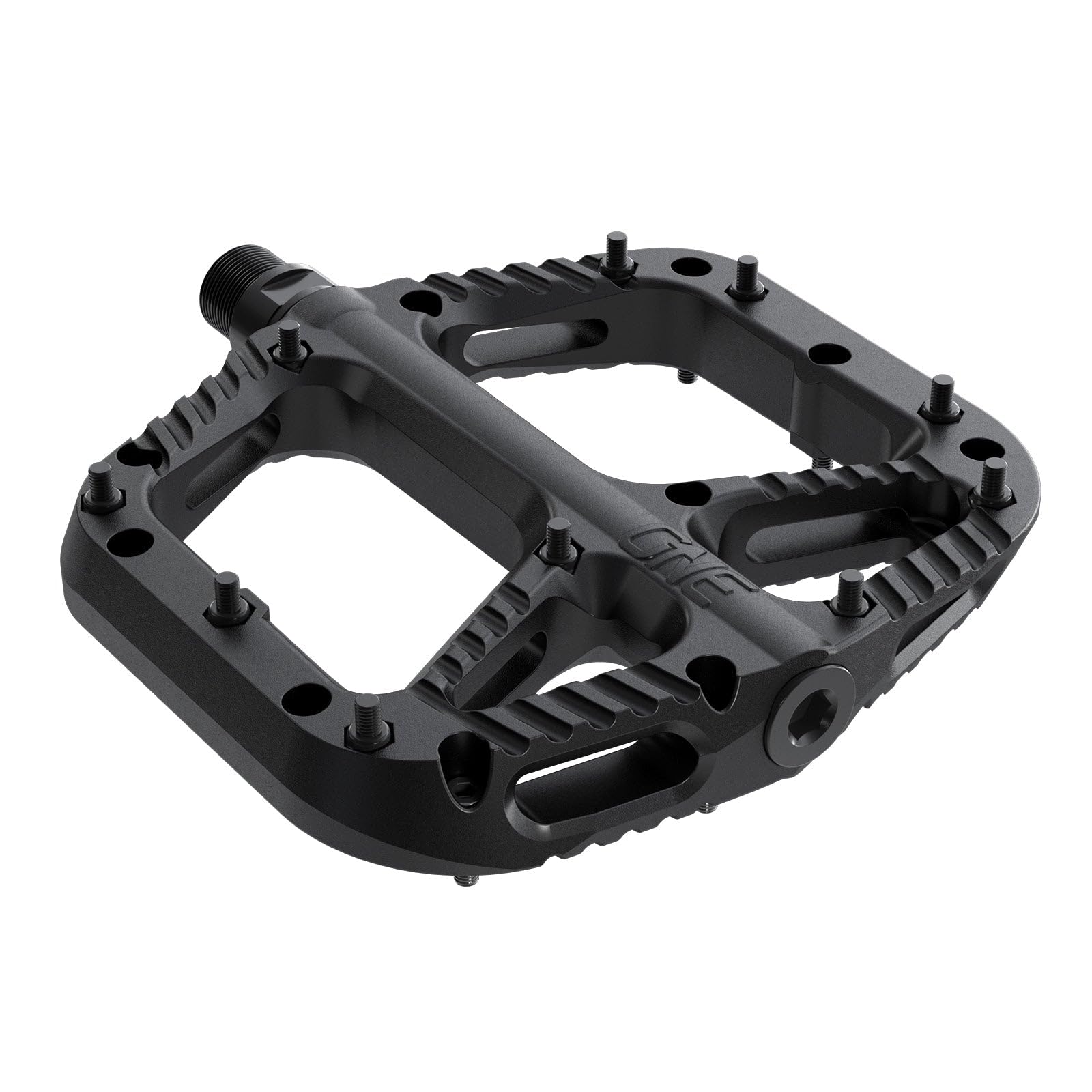 OneUp Components Composite Pedals – Lightweight, Durable Flat Bike Pedals for Mountain Bikes (MTB)