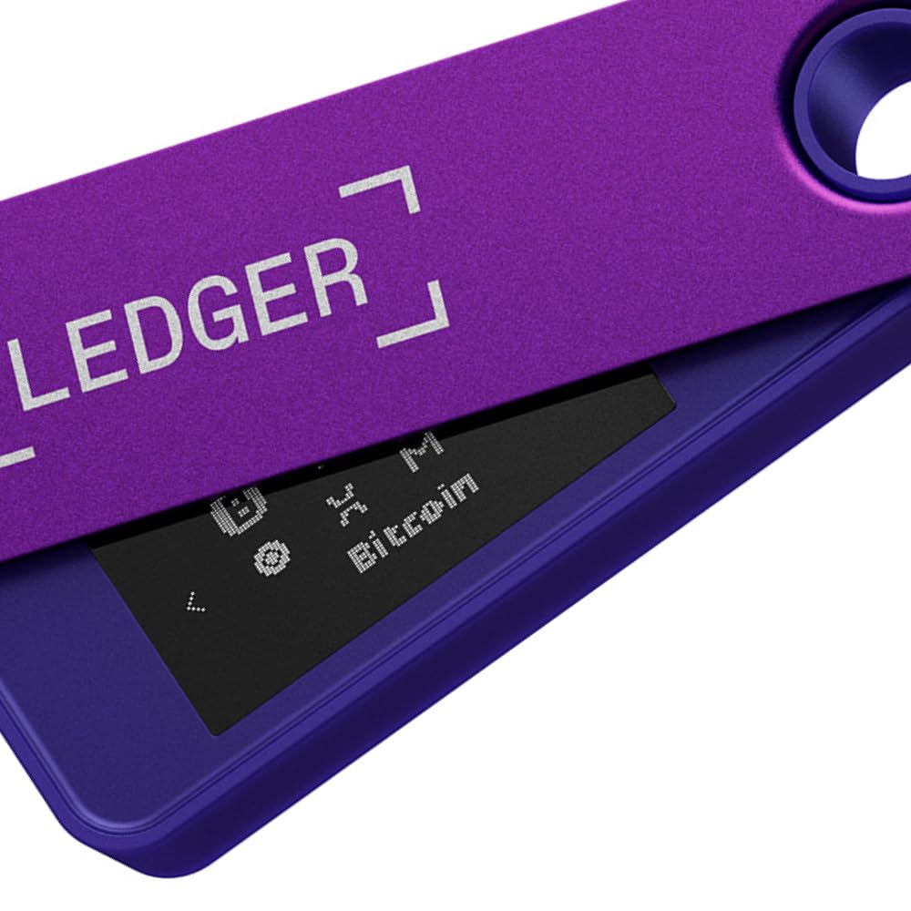 Ledger Nano S Plus Signer – The accessible Way to Manage Your Crypto & NFTs securely (Ledger Wallet for Desktop and Android only) – Matte Black