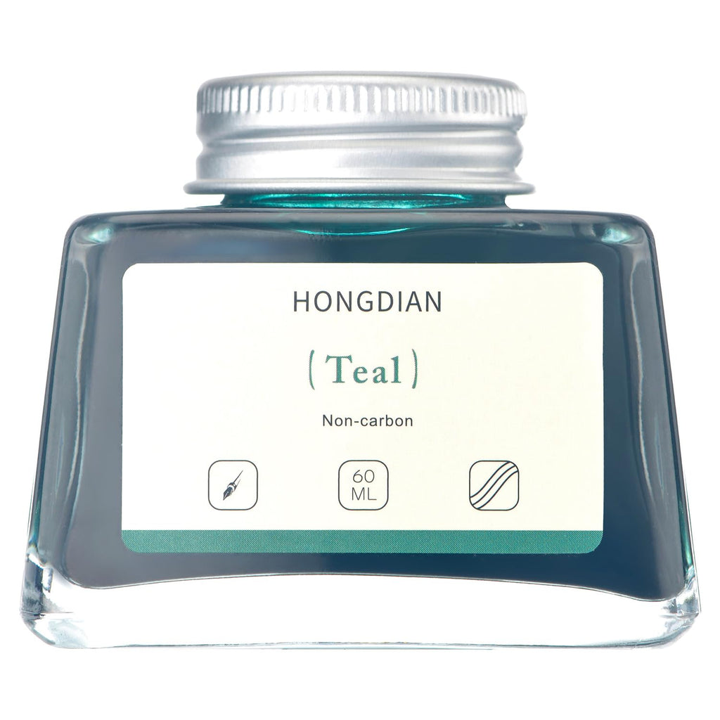 Asvine Hongdian Fountain Pen Bottled Ink Black, 60ml Fountain Pen Bottled Ink, Non Carbon