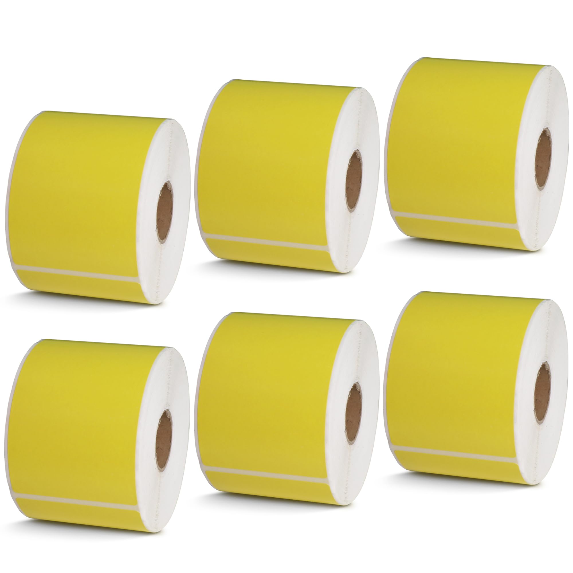 BETCKEY - 1" x 0.5" Small Labels Compatible with Zebra & Rollo Label Printer, Premium Adhesive & Perforated[Light Blue, 6 Rolls, 14580 Labels]