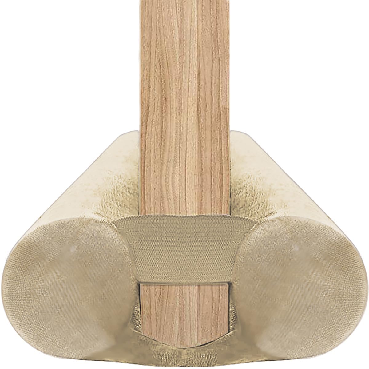 BKSAI Door Draft Stopper for Doors No Adhesive Draught Excluder Under Door Wind Blocker for Bottom of Door,Reduce Noise Draught Excluder Sweep Sound Proof (Beige 24-29IN / Distance Under The Door 1IN)