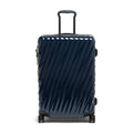 TUMI - 19 Degree Medium Expandable Checked Packing Case - 4-Wheeled Luggage - Hard Shell Suitcase - 26.0" X 17.5" X 10.0" - Navy