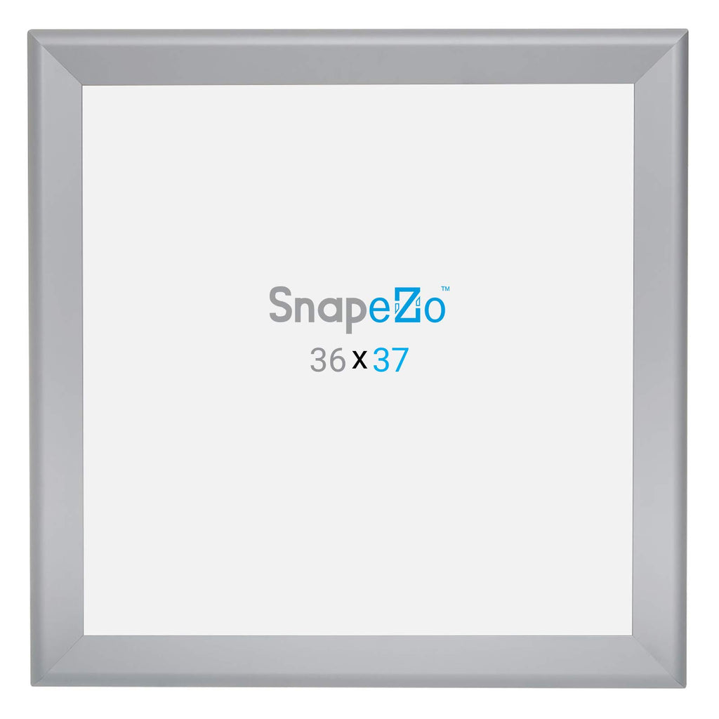 SnapeZo Movie Poster Frame 27x40 Inches, Black 1.7 Inch Aluminum Profile, Front-Loading Snap Frame, Wall Mounting, Wide Series for One Sheet Movie Posters