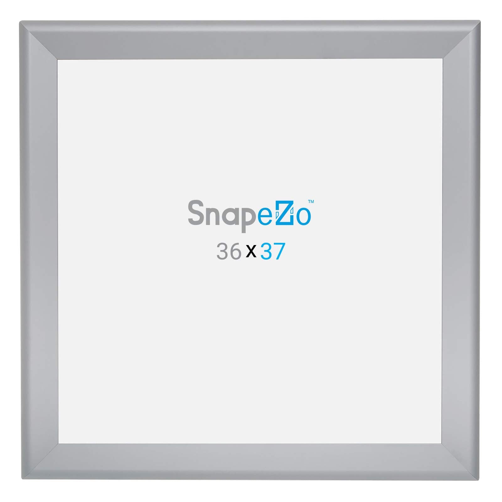 SnapeZo Movie Poster Frame 27x40 Inches, Black 1.7 Inch Aluminum Profile, Front-Loading Snap Frame, Wall Mounting, Wide Series for One Sheet Movie Posters