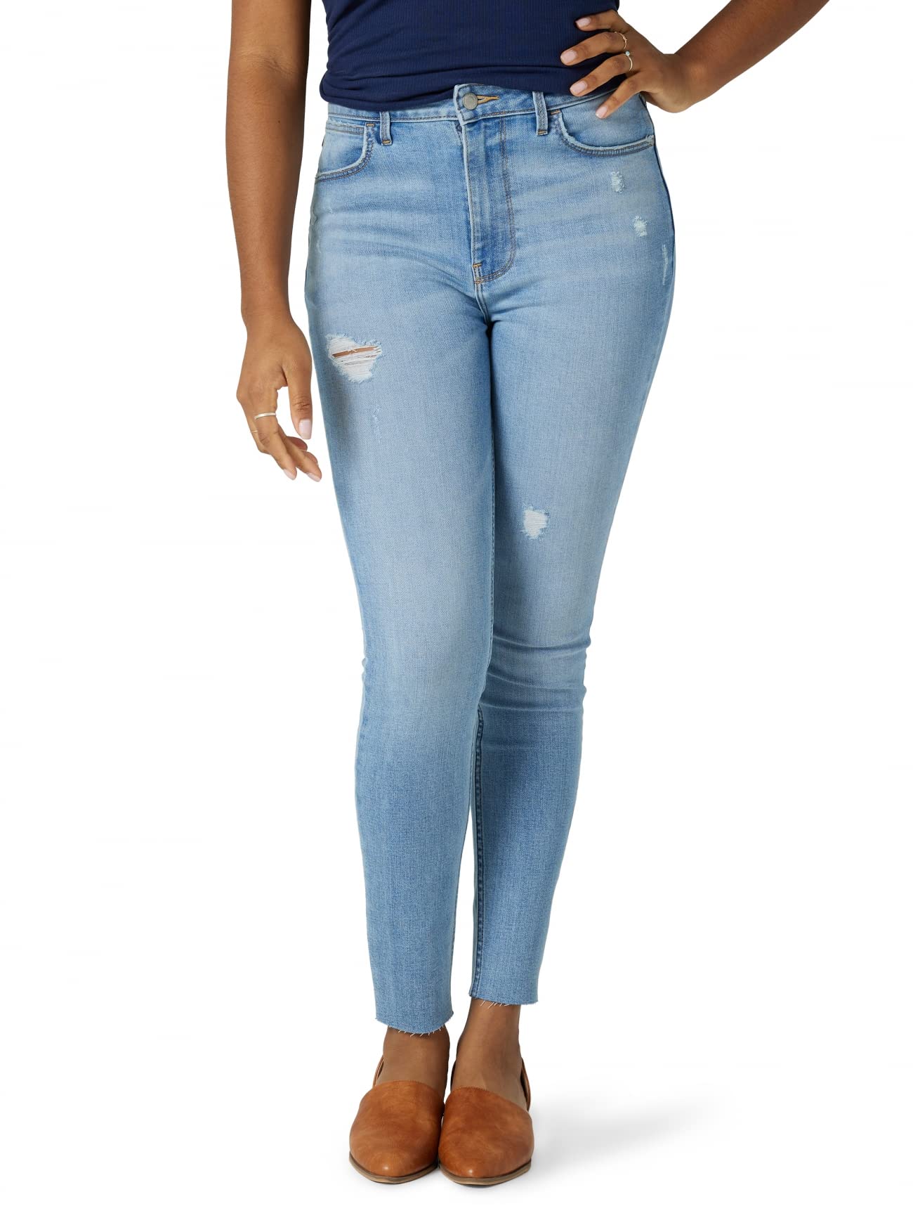 Wrangler Women's High Rise Unforgettable Skinny Jean