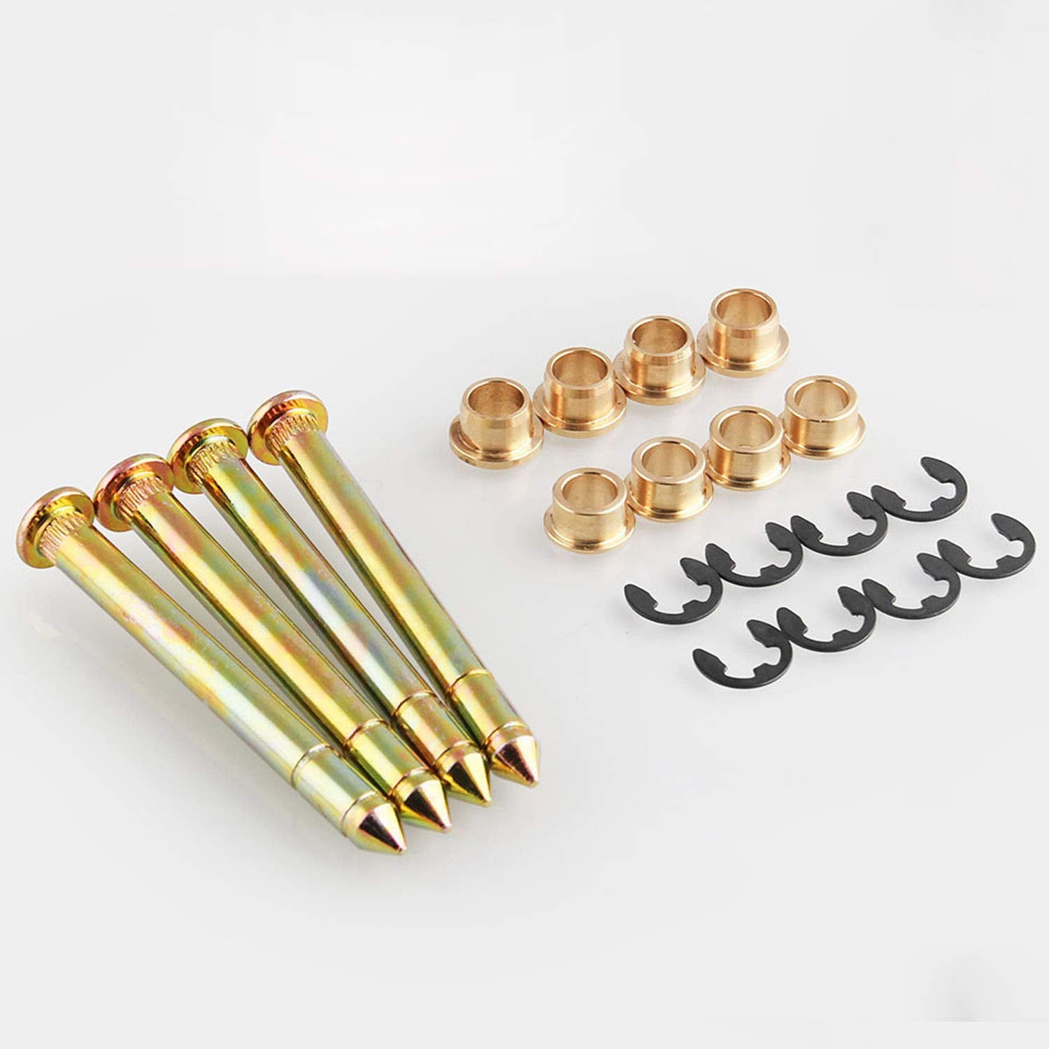 Door Hinge Pin and Bushing Kit Hinge with Pin LEDAUT Replacement for Ford F150-F350 Bronco SUV