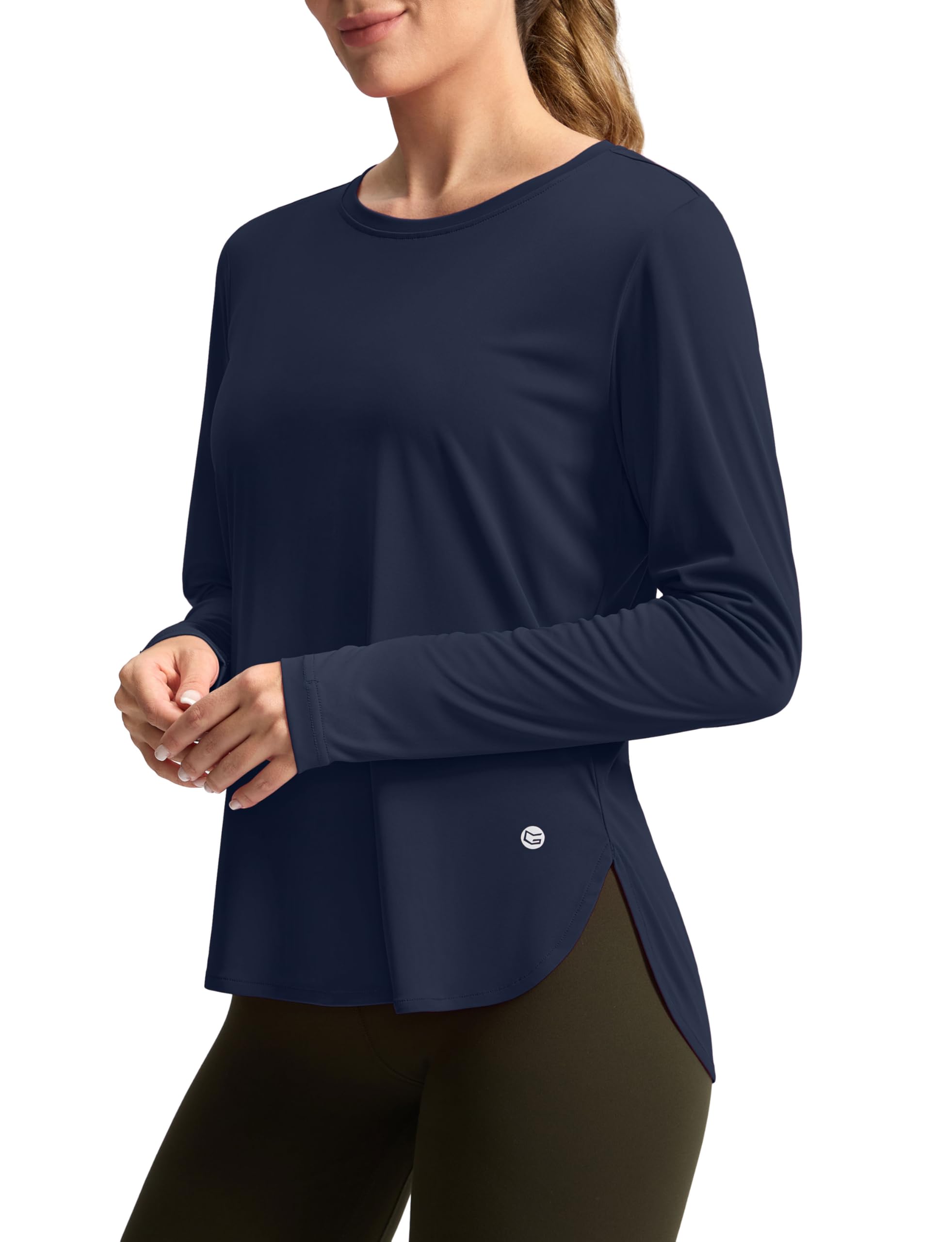 Women's Sun Shirts UPF 50+ Long Sleeve UV Protection Shirt Lightweight Quick Dry Workout Hiking Tops for Women