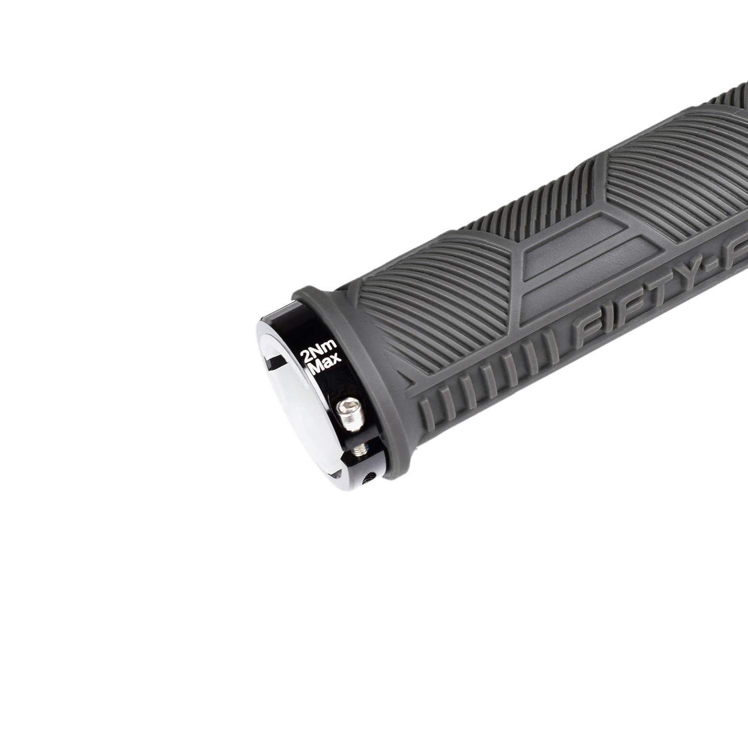 FIFTY-FIFTY Double Lock-On Mountain Bike Grips, Bicycle Handlebar Locking Grips, Non-Slip MTB Handle