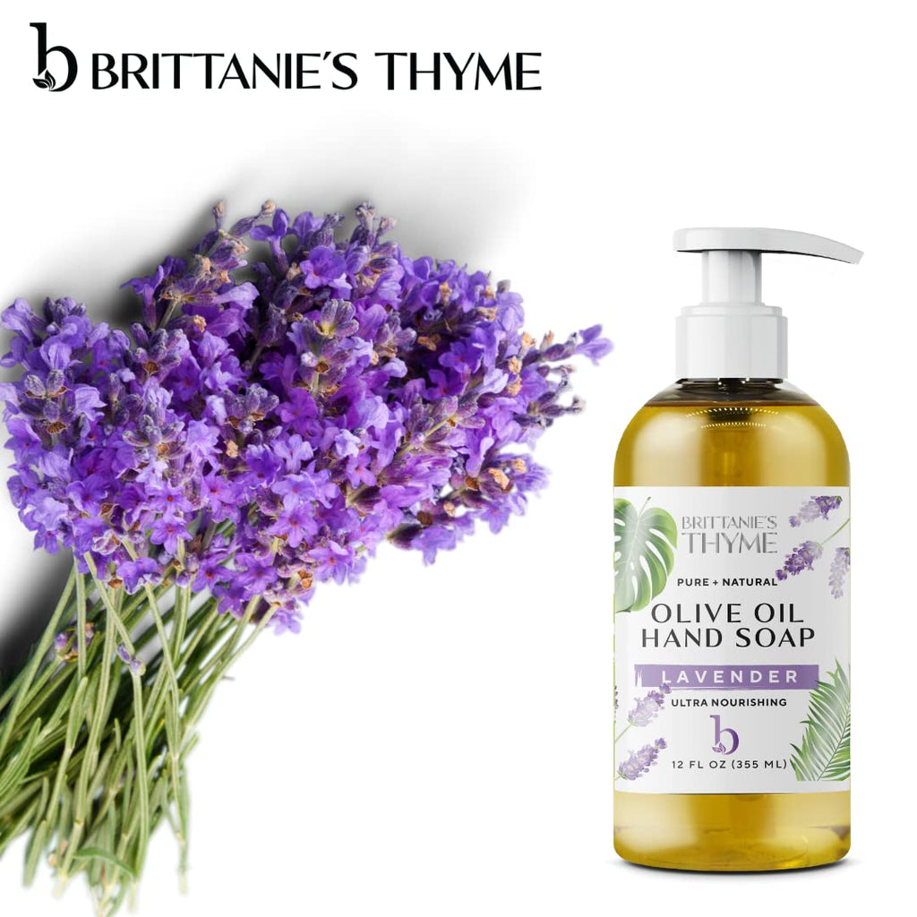 Brittanie’s Pure Castile Liquid Soap Refill, Bergamot Lime, 12 Ounce | Dish Soap, Hair & Body, Home, Gentle and Pure, Made with Natural Luxurious Oils, Vegan & Gluten Free Non-GMO