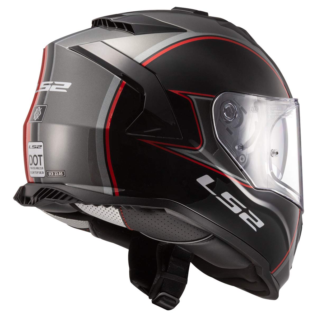 LS2 Helmets Assault Full Face Motorcycle Helmet W/ SunShield