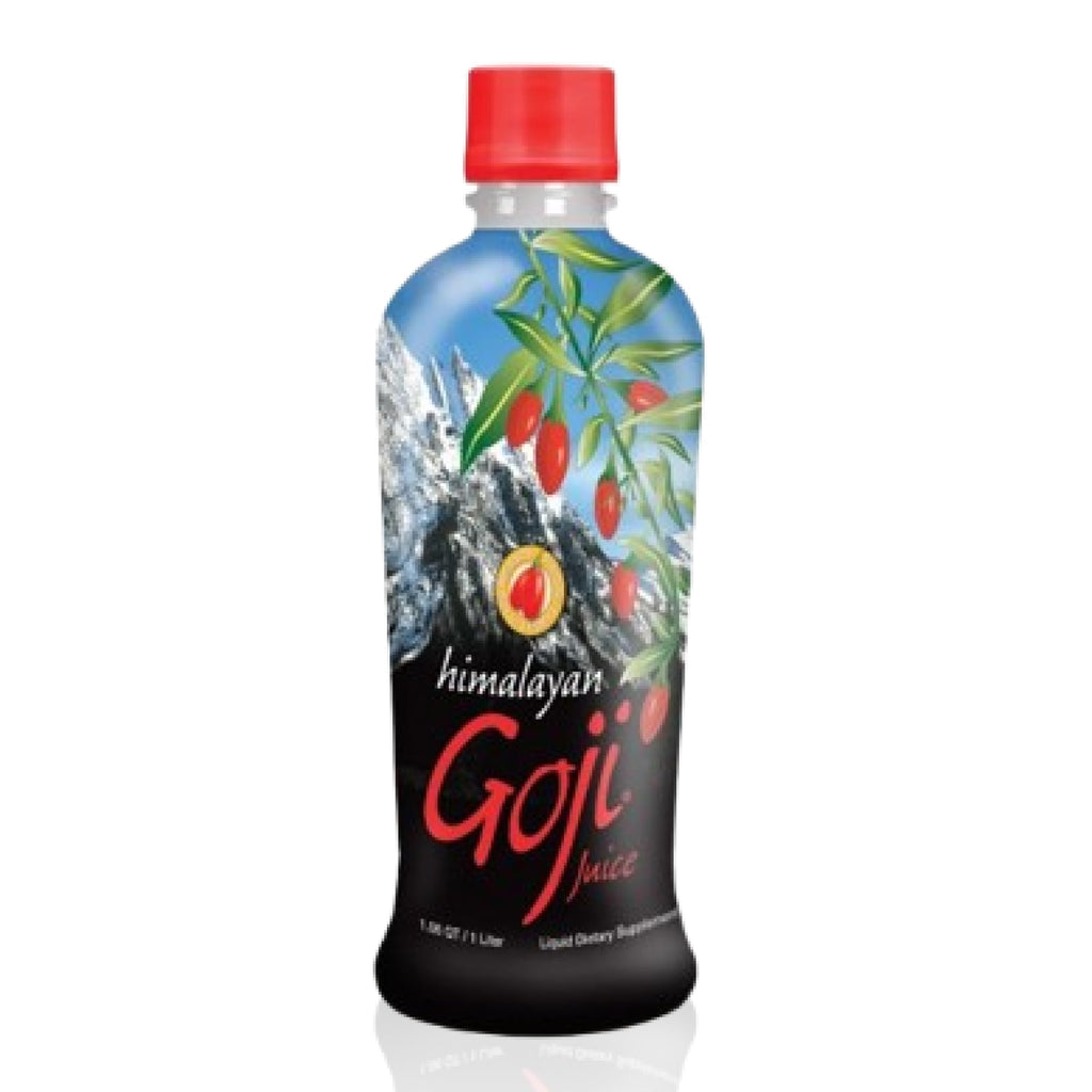 Youngevity Himalayan Goji Berry Juice – Premium Quality 100% Natural Goji Juice – Vitamin and Antioxidant Rich Superfruit Supplement – No Added Sugar, Flavours, Additives (1 Liter) (Pack of 1)