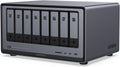 UGREEN NAS DXP8800 Plus 8-Bay Desktop NASync, Intel i5 1235u 10-Core CPU, 8GB DDR5 RAM, Bulit-in 128G SSD for System, 2*10GbE, 2*M.2 NVMe Slots, 8K HDMI, 2X TBT4, Network Attached Storage (Diskless)