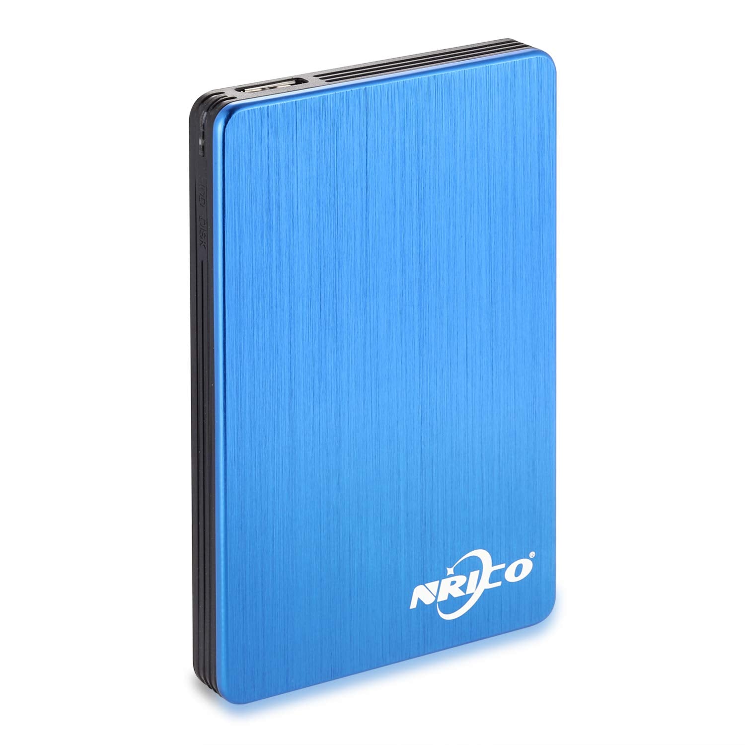 NRICO Portable External Hard Drive, USB 3.0, 2.5 Inch, Compatible with PC, Mac, Desktop (Blue, 320, GB)
