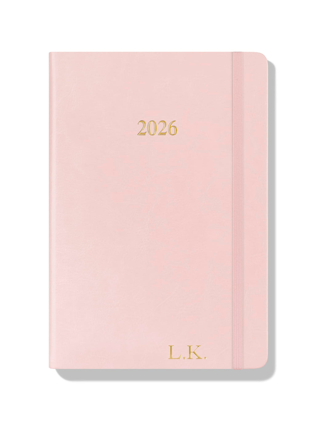 Wykeham's Executive 2026 Daily Journal Planner – US Public Holidays & Format – Customization Available (Brown, 6" x 4.5")