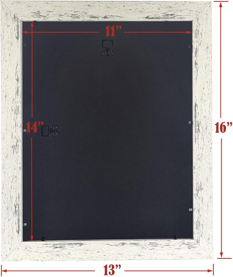 5x7 Picture Frame Gold, Display 5x7 without Mat or 4x6 with Mat, Wall Gallery Photo Frames