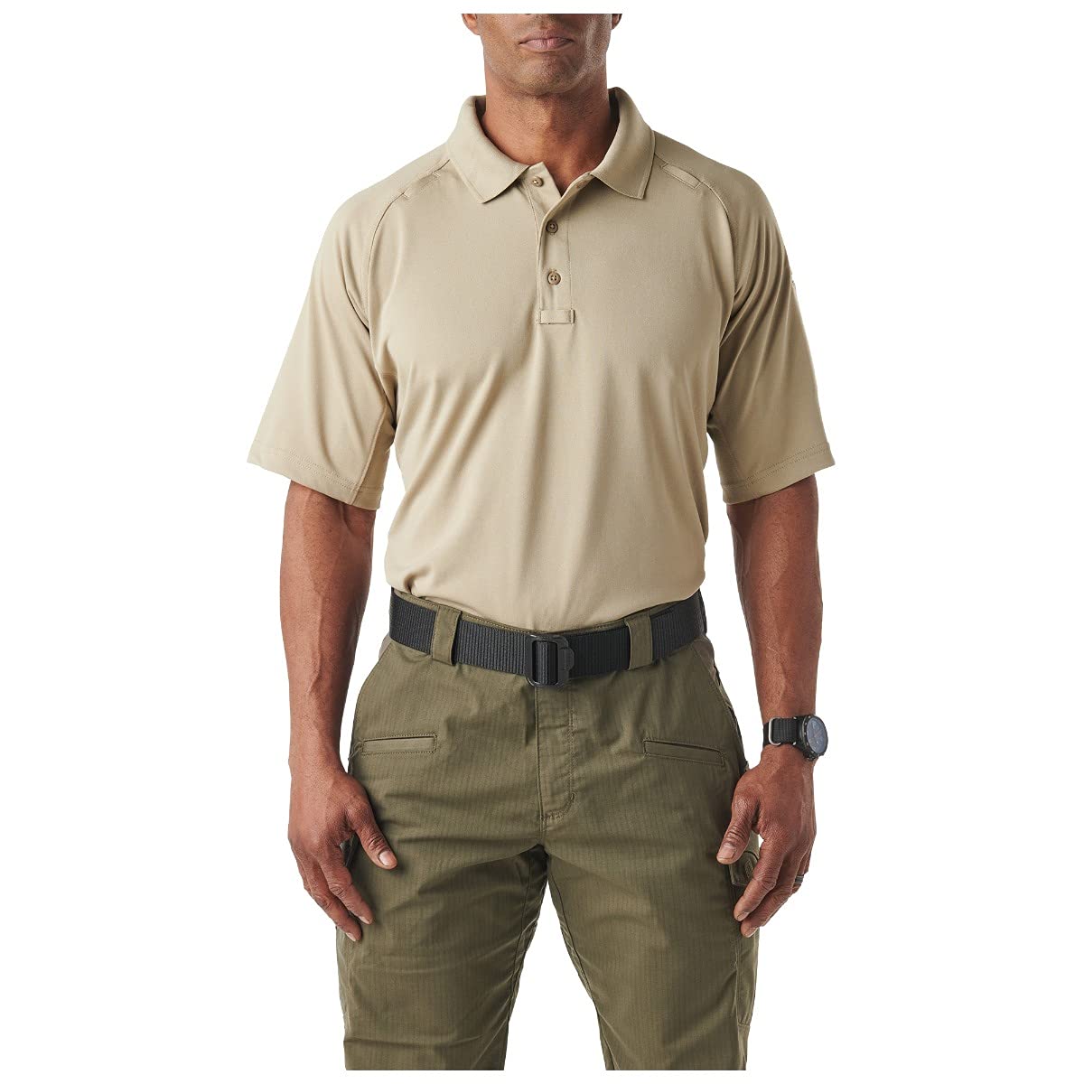 5.11 Tactical Men's Performance Short Sleeve Polo, 100% Polyester, Moisture Wicking, Style 71049