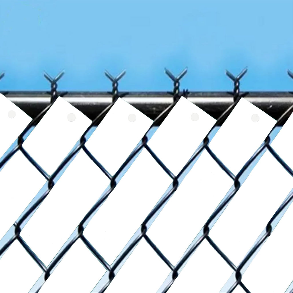 Chain Link Fence Privacy Tape, 246ft x 0.15ft Chain Link Fence Slats, Fence Covering Privacy, Brown (200PCS Button + Puncher Included)